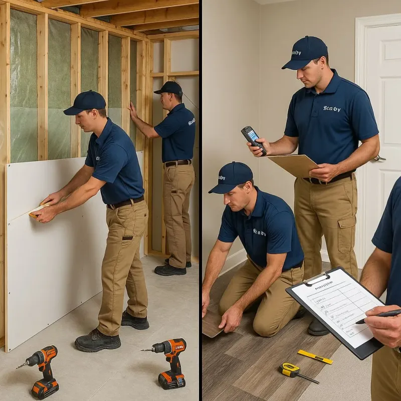 Repairs and Reconstruction process in Deaf Smith County, TX
